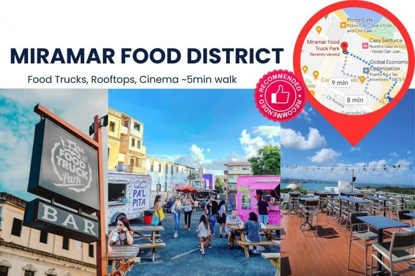 아파트 La Placita Santurce Studio 산후안 푸에르토리코